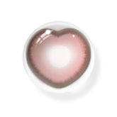 Cosplay Heart batido lentes de contacto de color rosa rosa